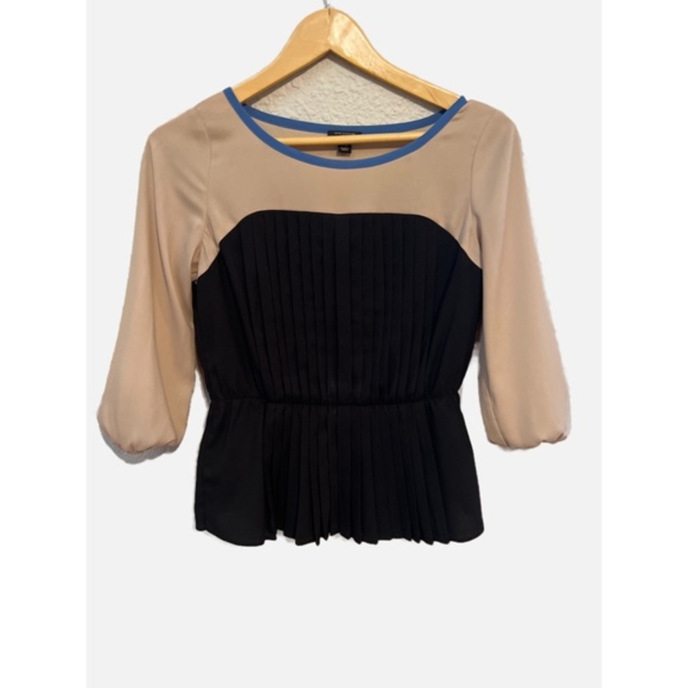 Ann Taylor XSP Color Block Blouse